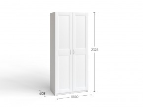 2.06.01.050.4 МАКС шкаф 2 двери 100х61х233 серый RU в Тобольске - tobolsk.ok-mebel.com | фото 4