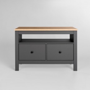 2.08.03.080.15 САГА тумба 2 ящика серая/ясень RU в Тобольске - tobolsk.ok-mebel.com | фото 2