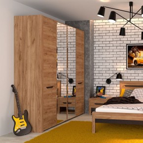 АФИНА А11а Шкаф для одежды (крафт) в Тобольске - tobolsk.ok-mebel.com | фото 2