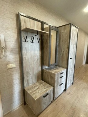 АМЕЛИ Прихожая (Дуб Юкон/Бетон темный) в Тобольске - tobolsk.ok-mebel.com | фото 4