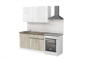 АНТИКА Кухонный гарнитур Медиум 2 (1400 мм) в Тобольске - tobolsk.ok-mebel.com | фото 4