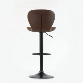 Барный стул Barneo N-86 Time / Black / VPU Brown Vintage коричневый винтаж PK970-18 в Тобольске - tobolsk.ok-mebel.com | фото 2