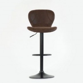 Барный стул Barneo N-86 Time / Black / VPU Brown Vintage коричневый винтаж PK970-18 в Тобольске - tobolsk.ok-mebel.com | фото 3