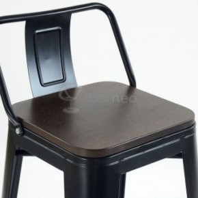 Барный стул N-238 Tolix Wood style Черный в Тобольске - tobolsk.ok-mebel.com | фото 3
