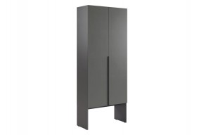БАСКО Шкаф двухдверный L800 (графит) в Тобольске - tobolsk.ok-mebel.com | фото