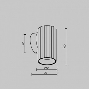 Бра Maytoni Calipso C106WL-01-GU10-BS в Тобольске - tobolsk.ok-mebel.com | фото 6