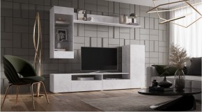 ДАЛЛАС Гостиная (модульная) цемент светлый в Тобольске - tobolsk.ok-mebel.com | фото