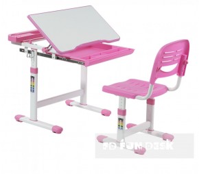 Комплект парта + стул трансформеры Cantare Pink в Тобольске - tobolsk.ok-mebel.com | фото