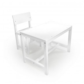 Детский растущий комплект стол и стул Я САМ "Лофт" (Белый, Белый) в Тобольске - tobolsk.ok-mebel.com | фото 1