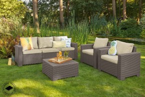 Диван Калифорния 3-х местный (California 2 Sofa), капучино в Тобольске - tobolsk.ok-mebel.com | фото 3