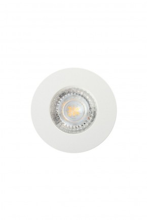DK2030-WH Встраиваемый светильник, IP 20, 50 Вт, GU10, белый, алюминий в Тобольске - tobolsk.ok-mebel.com | фото