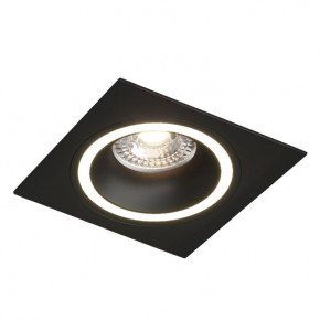 DK2061-BK Встраиваемый светильник IP 20, до 15 Вт, GU10, LED, черный, алюминий в Тобольске - tobolsk.ok-mebel.com | фото