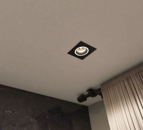 DK2061-BK Встраиваемый светильник IP 20, до 15 Вт, GU10, LED, черный, алюминий в Тобольске - tobolsk.ok-mebel.com | фото 4