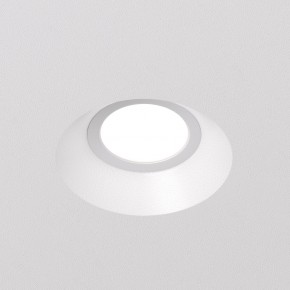 DK2081-WH Встраиваемый точечный светильник для натяжных ПВХ потолков INVIZ, IP 20, до 9 Вт, GU10, LED, белый, ABS-пластик в Тобольске - tobolsk.ok-mebel.com | фото
