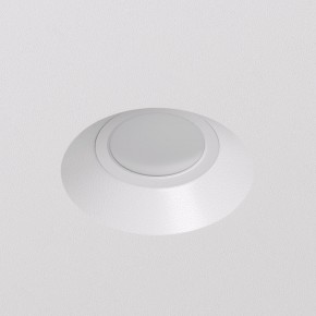 DK2081-WH Встраиваемый точечный светильник для натяжных ПВХ потолков INVIZ, IP 20, до 9 Вт, GU10, LED, белый, ABS-пластик в Тобольске - tobolsk.ok-mebel.com | фото 2