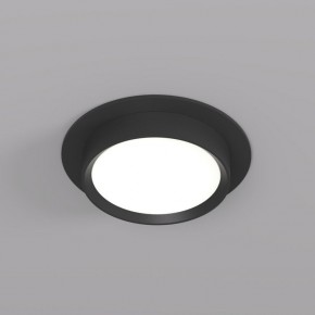 DK2090-BK Встраиваемый светильник FLAT, IP 20, до 15 Вт, GX53, LED, черный, алюминий в Тобольске - tobolsk.ok-mebel.com | фото