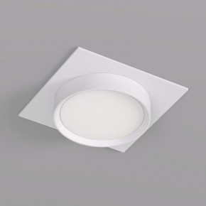 DK2091-WH Встраиваемый светильник FLAT, IP 20, до 15 Вт, GX53, LED, белый, алюминий в Тобольске - tobolsk.ok-mebel.com | фото 2