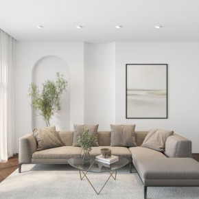 DK2091-WH Встраиваемый светильник FLAT, IP 20, до 15 Вт, GX53, LED, белый, алюминий в Тобольске - tobolsk.ok-mebel.com | фото 5