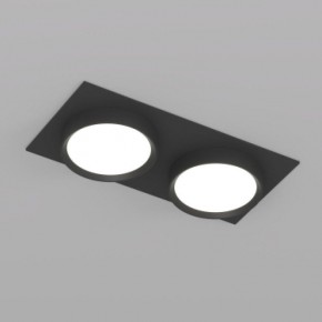 DK2092-BK Встраиваемый светильник FLAT, IP 20, до 15 Вт, GX53, LED, черный, алюминий в Тобольске - tobolsk.ok-mebel.com | фото 4