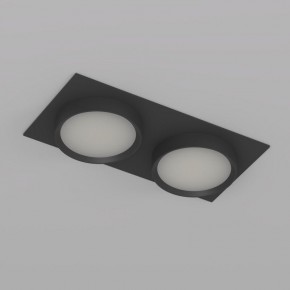 DK2092-BK Встраиваемый светильник FLAT, IP 20, до 15 Вт, GX53, LED, черный, алюминий в Тобольске - tobolsk.ok-mebel.com | фото 5