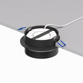 DK2100-BK Встраиваемый светильник NIKO, IP 20, до 15 Вт, GX53, LED, черный, акрил, алюминий в Тобольске - tobolsk.ok-mebel.com | фото 4