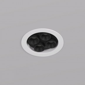 DK2510-WB Встраиваемый светильник SPACE со светодиодом d65 220V 8W 38° 4000К IP20 белый/черный алюминий в Тобольске - tobolsk.ok-mebel.com | фото 2