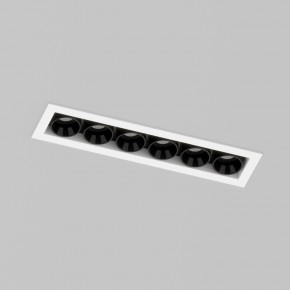 DK2514-WB Встраиваемый светильник SPACE со светодиодом L126mm 220V 10W 38° 4000К IP20 белый/черный алюминий в Тобольске - tobolsk.ok-mebel.com | фото 2