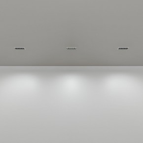 DK2514-WB Встраиваемый светильник SPACE со светодиодом L126mm 220V 10W 38° 4000К IP20 белый/черный алюминий в Тобольске - tobolsk.ok-mebel.com | фото 4