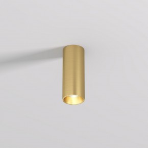DK2615-SB Накладной светильник SHINE TUBE со светодиодом, D45*H115, IP20, 3000К, 7W, RA?90, сатинированная латунь, алюминий в Тобольске - tobolsk.ok-mebel.com | фото