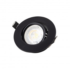 DK3020-BK Встраиваемый светильник, IP 20, 10 Вт, GU5.3, LED, черный, пластик в Тобольске - tobolsk.ok-mebel.com | фото 2