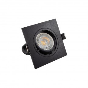 DK3021-BK Встраиваемый светильник, IP 20, 10 Вт, GU5.3, LED, черный, пластик в Тобольске - tobolsk.ok-mebel.com | фото 2