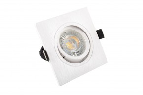 DK3021-WH Встраиваемый светильник, IP 20, 10 Вт, GU5.3, LED, белый, пластик в Тобольске - tobolsk.ok-mebel.com | фото