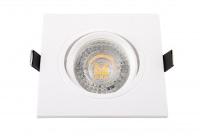 DK3021-WH Встраиваемый светильник, IP 20, 10 Вт, GU5.3, LED, белый, пластик в Тобольске - tobolsk.ok-mebel.com | фото 3