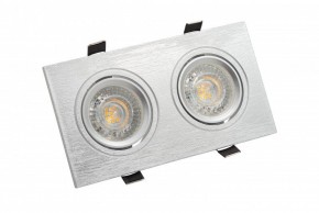 DK3022-CM Встраиваемый светильник, IP 20, 10 Вт, GU5.3, LED, серый, пластик в Тобольске - tobolsk.ok-mebel.com | фото 3