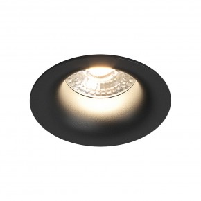 DK3024-BK Встраиваемый светильник, IP 20, 10 Вт, GU5.3, LED, черный, пластик в Тобольске - tobolsk.ok-mebel.com | фото