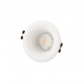 DK3024-WH Встраиваемый светильник, IP 20, 10 Вт, GU5.3, LED, белый, пластик в Тобольске - tobolsk.ok-mebel.com | фото