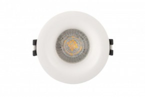 DK3024-WH Встраиваемый светильник, IP 20, 10 Вт, GU5.3, LED, белый, пластик в Тобольске - tobolsk.ok-mebel.com | фото 2