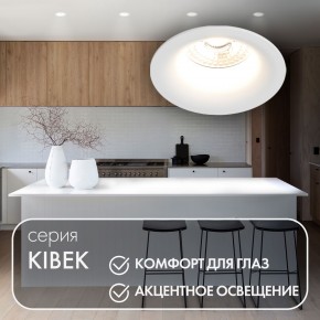 DK3024-WH Встраиваемый светильник, IP 20, 10 Вт, GU5.3, LED, белый, пластик в Тобольске - tobolsk.ok-mebel.com | фото 3