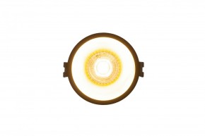 DK3026-BG Встраиваемый светильник, IP 20, 10 Вт, GU5.3, LED, черный/золотой, пластик в Тобольске - tobolsk.ok-mebel.com | фото 2