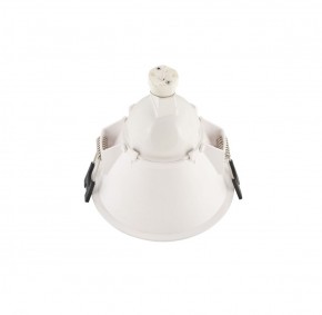 DK3026-WB Встраиваемый светильник, IP 20, 10 Вт, GU5.3, LED, белый/черный, пластик в Тобольске - tobolsk.ok-mebel.com | фото 5