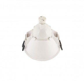 DK3026-WG Встраиваемый светильник, IP 20, 10 Вт, GU5.3, LED, белый/золотой, пластик в Тобольске - tobolsk.ok-mebel.com | фото 3
