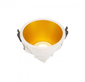 DK3026-WG Встраиваемый светильник, IP 20, 10 Вт, GU5.3, LED, белый/золотой, пластик в Тобольске - tobolsk.ok-mebel.com | фото 4