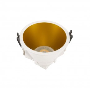 DK3026-WG Встраиваемый светильник, IP 20, 10 Вт, GU5.3, LED, белый/золотой, пластик в Тобольске - tobolsk.ok-mebel.com | фото 2
