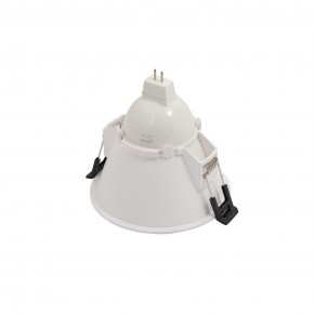 DK3026-WH Встраиваемый светильник, IP 20, 10 Вт, GU5.3, LED, белый, пластик в Тобольске - tobolsk.ok-mebel.com | фото 3