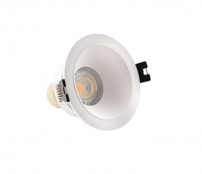 DK3027-WH Встраиваемый светильник, IP 20, 10 Вт, GU5.3, LED, белый, пластик в Тобольске - tobolsk.ok-mebel.com | фото 2