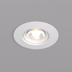 DK3028-WH Встраиваемый светильник, IP 20, 10 Вт, GU5.3, LED, белый, пластик в Тобольске - tobolsk.ok-mebel.com | фото