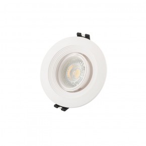 DK3029-WH Встраиваемый светильник, IP 20, 10 Вт, GU5.3, LED, белый, пластик в Тобольске - tobolsk.ok-mebel.com | фото 2