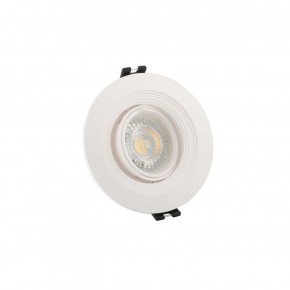 DK3029-WH Встраиваемый светильник, IP 20, 10 Вт, GU5.3, LED, белый, пластик в Тобольске - tobolsk.ok-mebel.com | фото 4