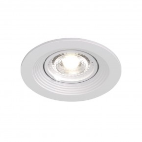 DK3029-WH Встраиваемый светильник, IP 20, 10 Вт, GU5.3, LED, белый, пластик в Тобольске - tobolsk.ok-mebel.com | фото 7
