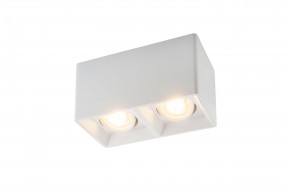 DK3035-WH Светильник накладной IP 20, 10 Вт, GU5.3, LED, белый, пластик в Тобольске - tobolsk.ok-mebel.com | фото